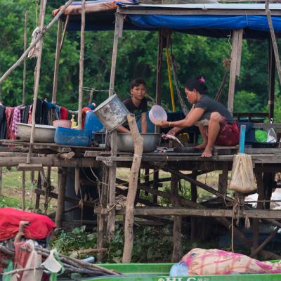 Kompong Khleang Floating Village