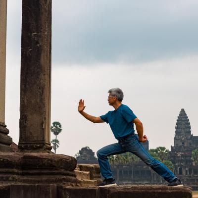 Tai Chi At Angkor Wat