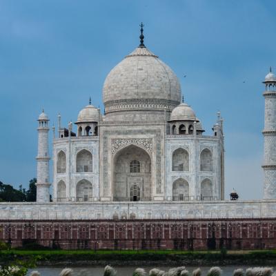 Taj Mahal Across The River